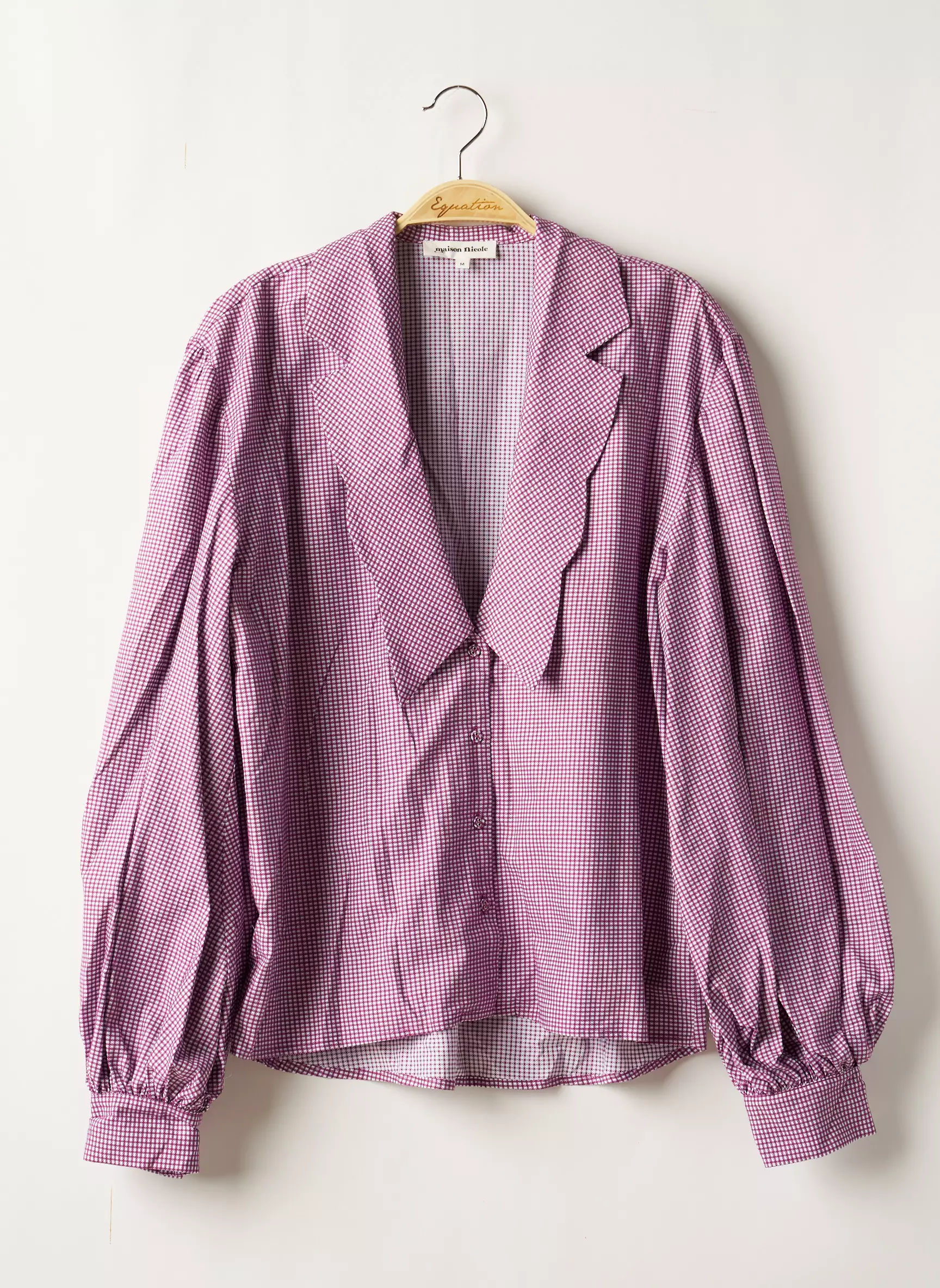 Maison Nicole Chemisiers Femme couleur violet