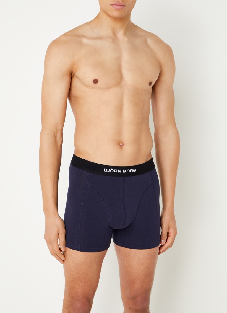 Confezione da 3 boxer Björn Borg Premium in cotone biologico