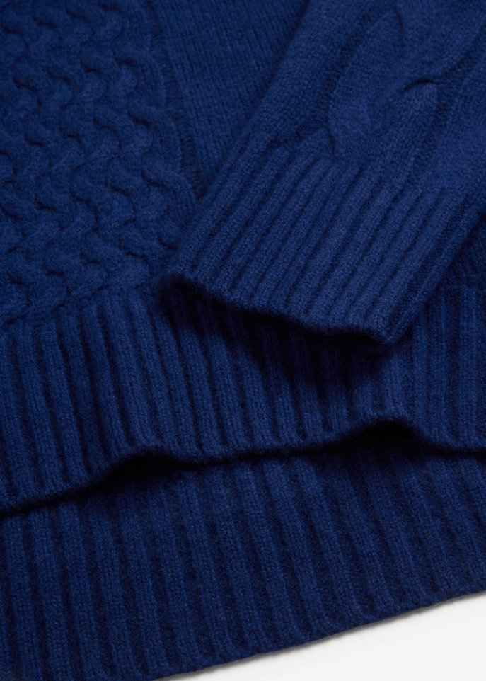 Oversized Woll-Pullover mit Good Cashmere Standard®-Anteil
