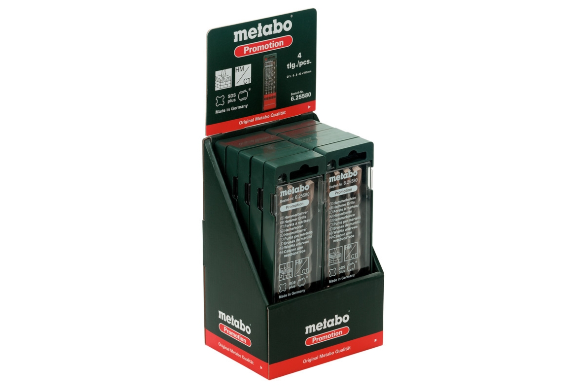 Set di punte da trapano Metabo Accessories 625580000 SDS-plus-SP