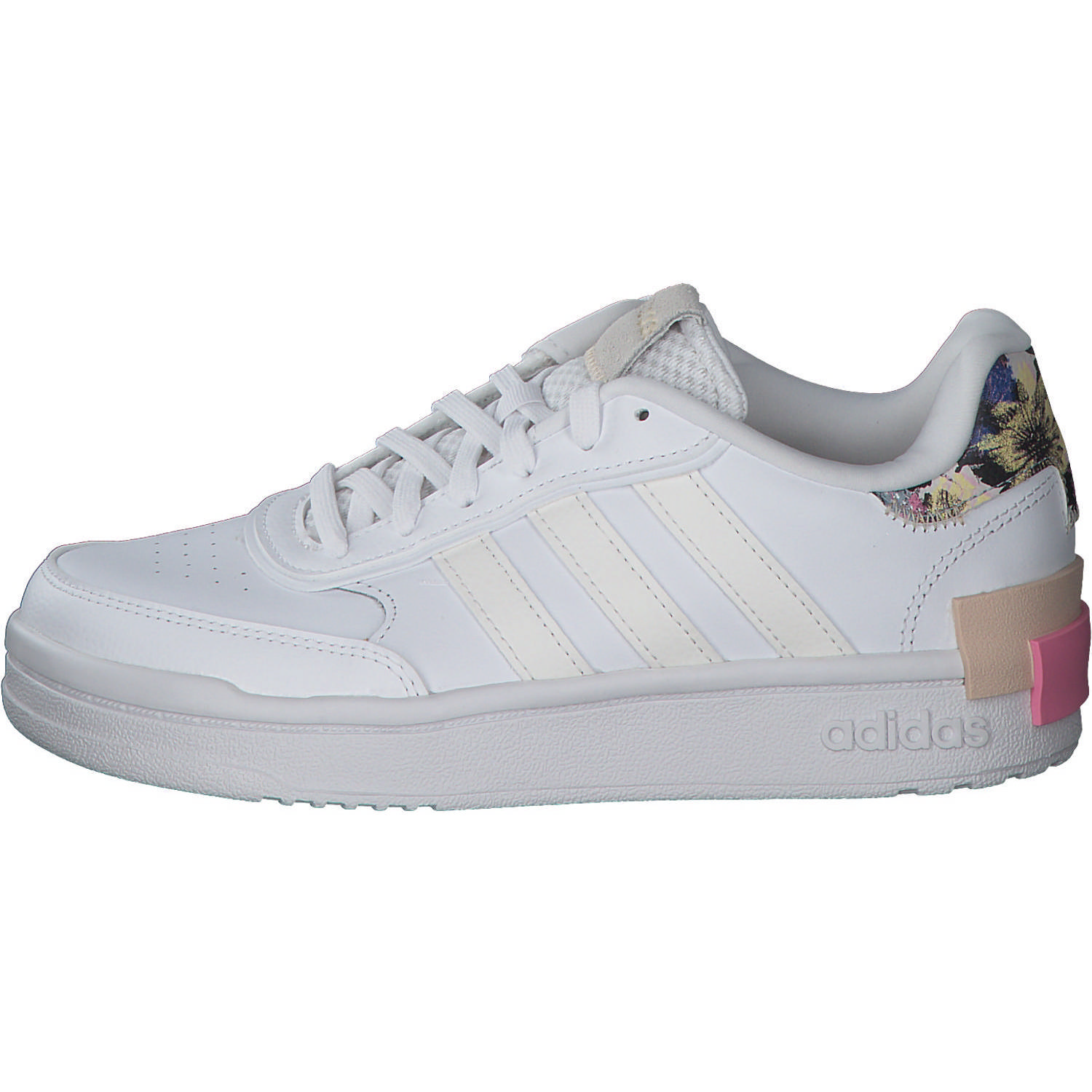 Adidas Core Postmove SE, Sneakers Low, Damen, weiß / Flowerprint