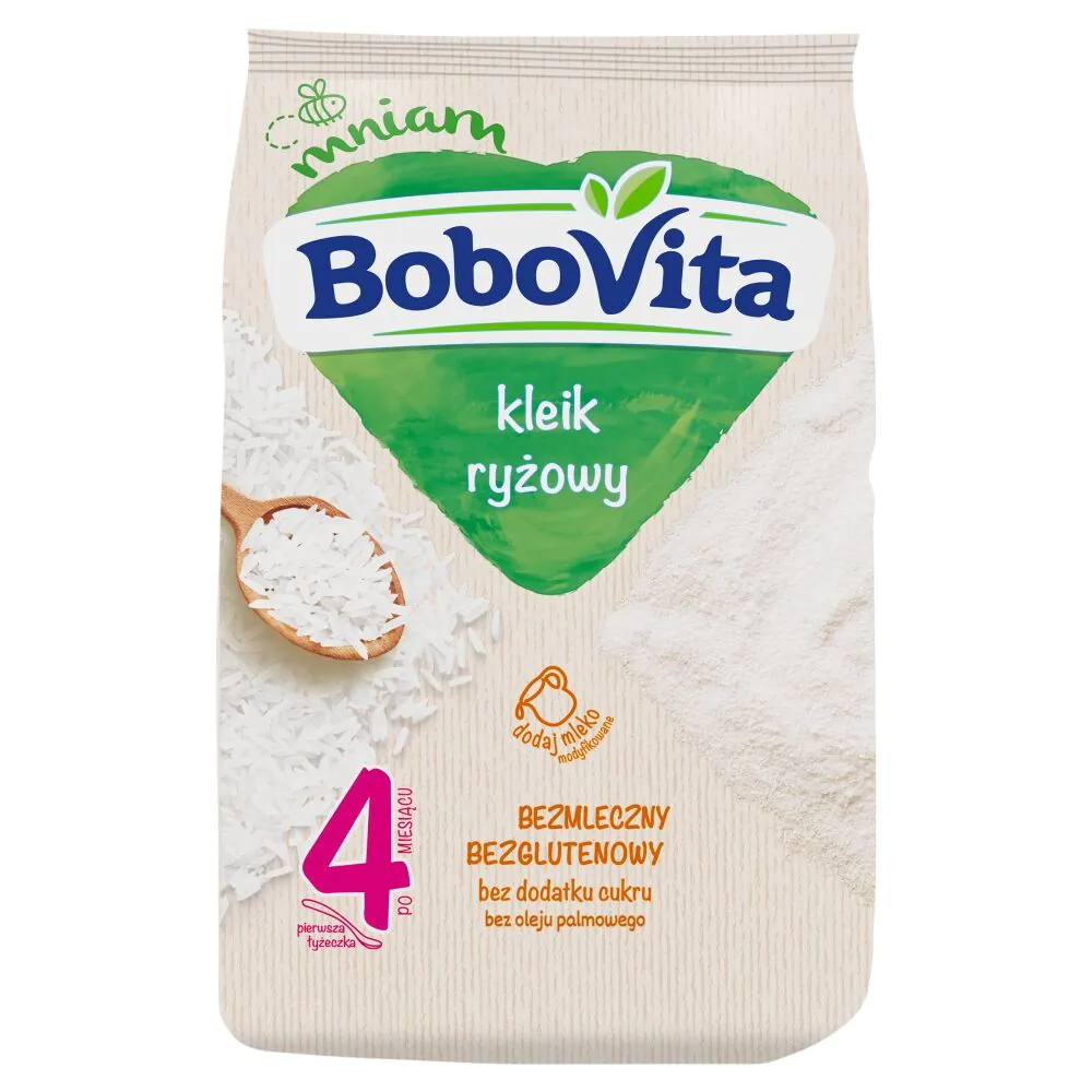 Bobovita subtili ir švelni ryžių košė