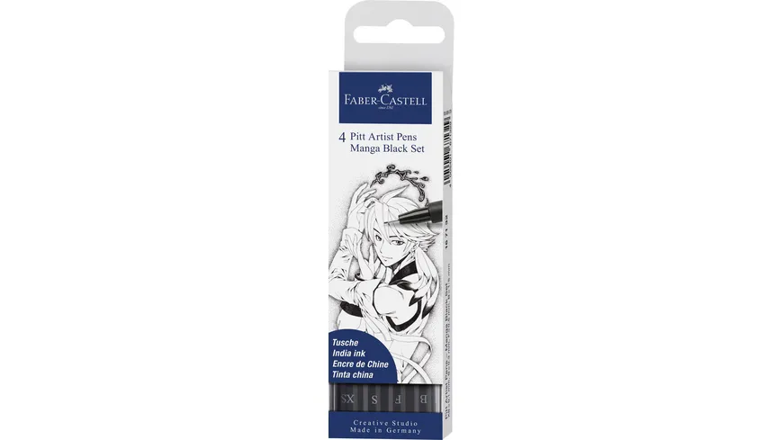 FABER-CASTELL  Tuschestift Pitt Artist Pen Farbe 199 4x