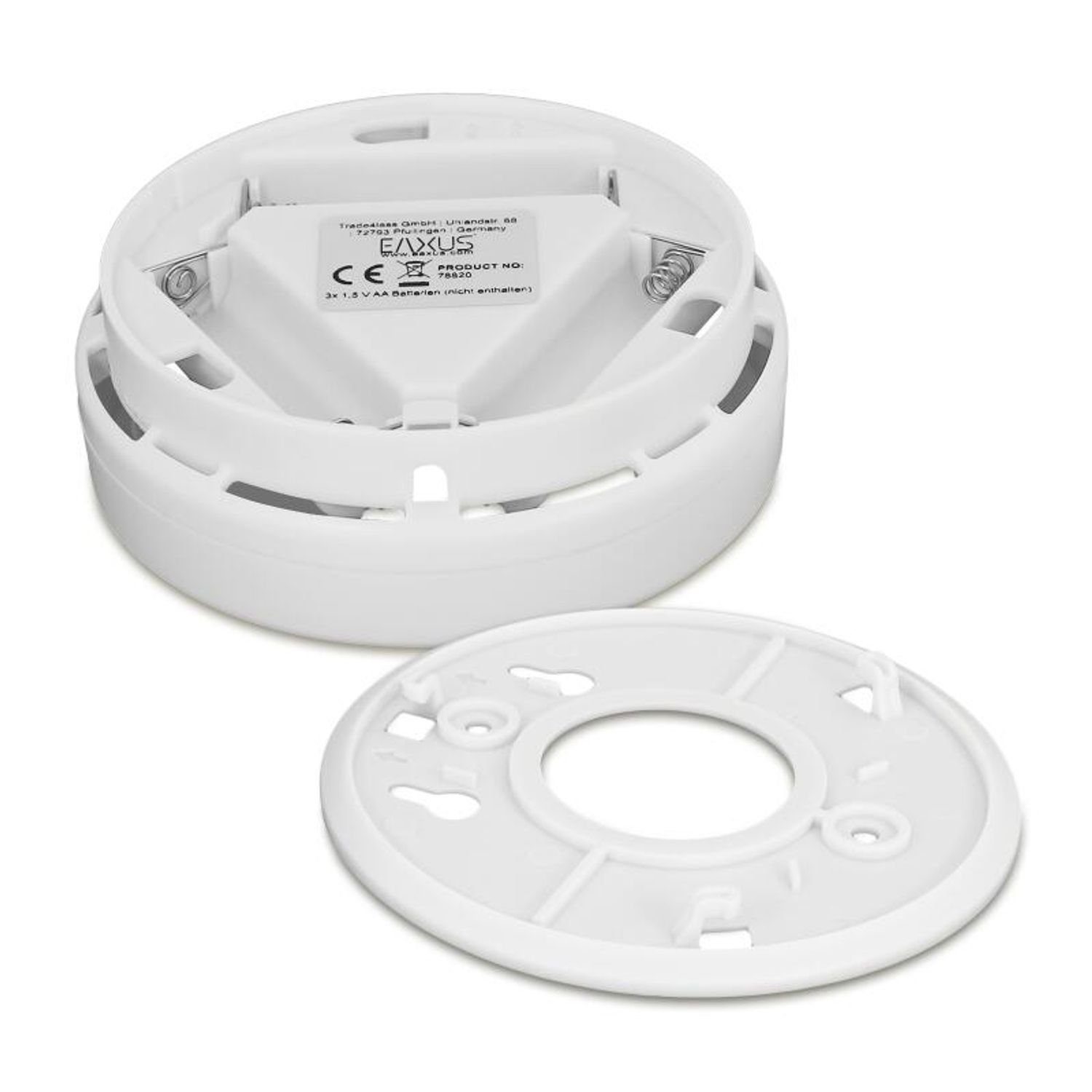 EAXUS EAXUS Kohlenmonoxid-Detektor LCD-Anzeige CO2 Warnmelder Gasmelder CO-Melder
