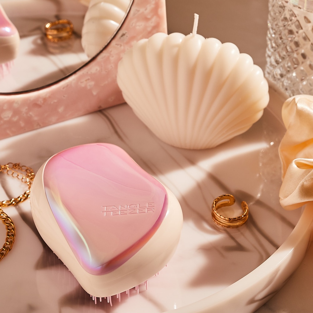 Tangle teezer Compact Styler Rose Gold Cream Brosse à cheveux compact