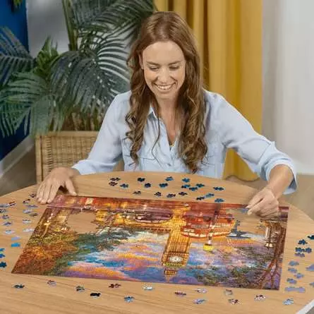 Puzzle 1000 Teile - Sonnenuntergang in London