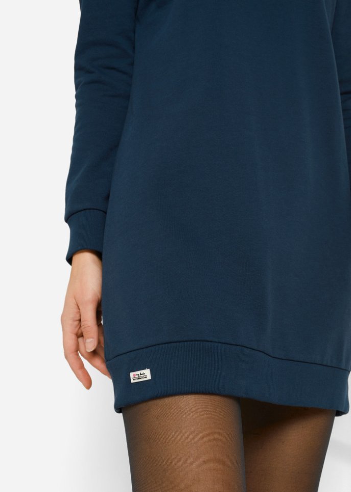 Sweatkleid mit Raglanärmeln