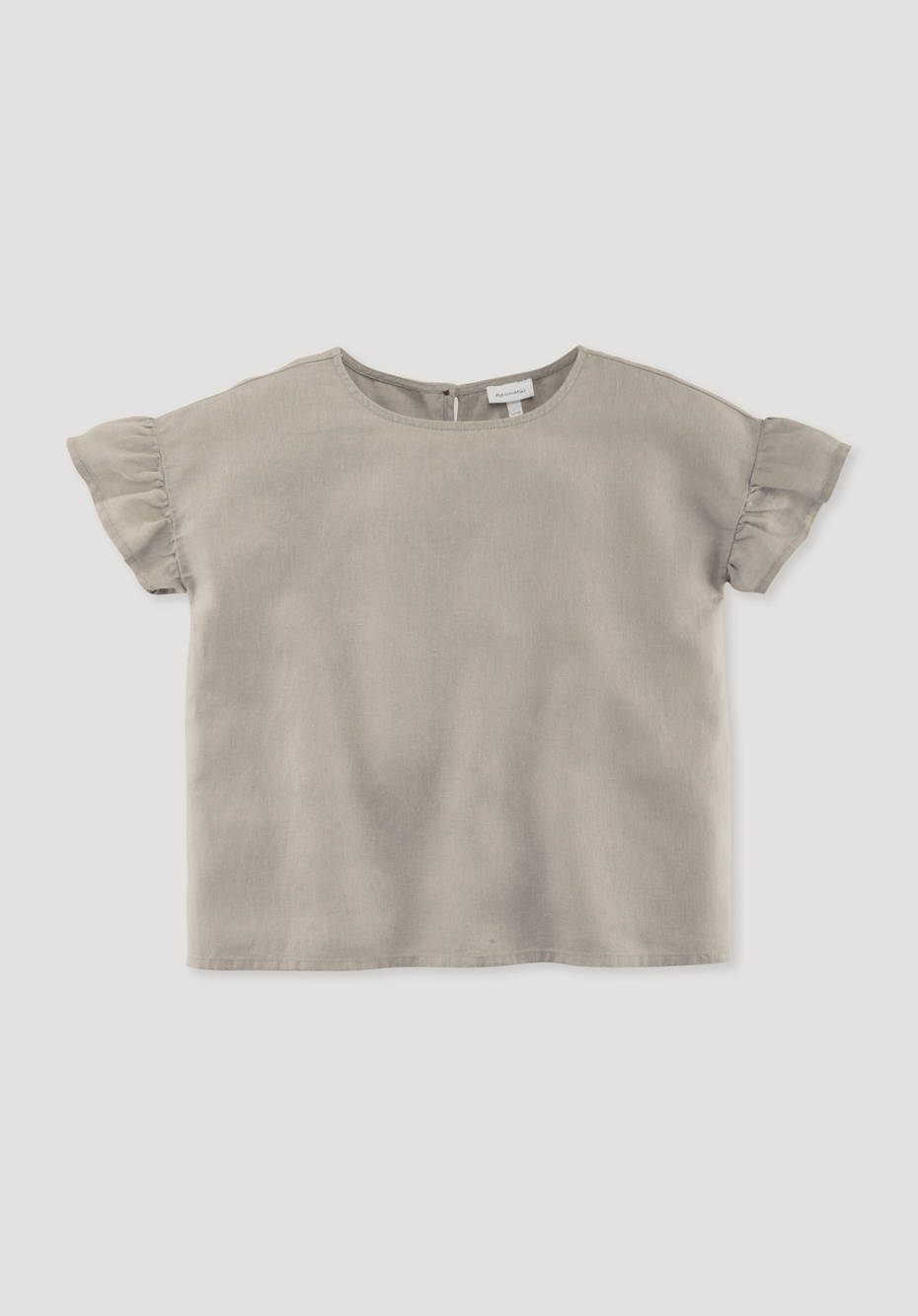 Blusenshirt aus Leinen mit Bio-Baumwolle