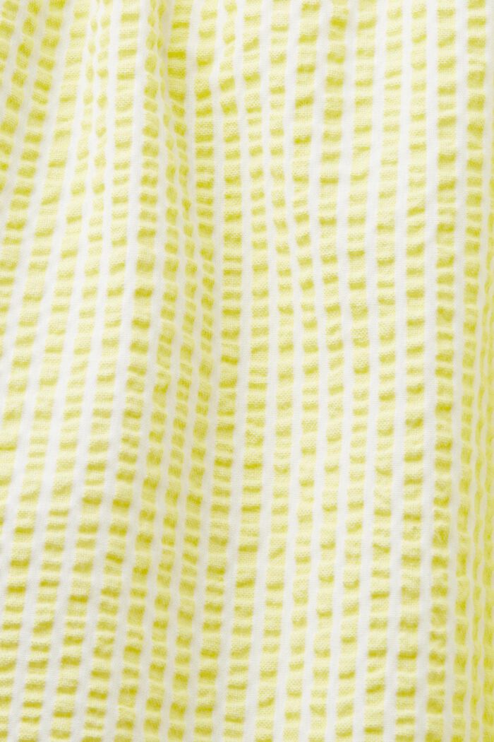 Strukturierte Badeshorts mit Streifen
