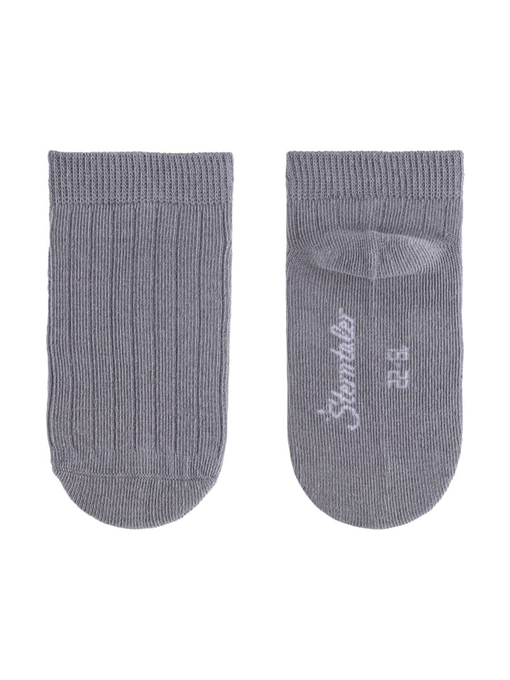 Sterntaler Sneaker-Socken 3er-Pack uni gerippt in blaugrau günstig kaufen 18