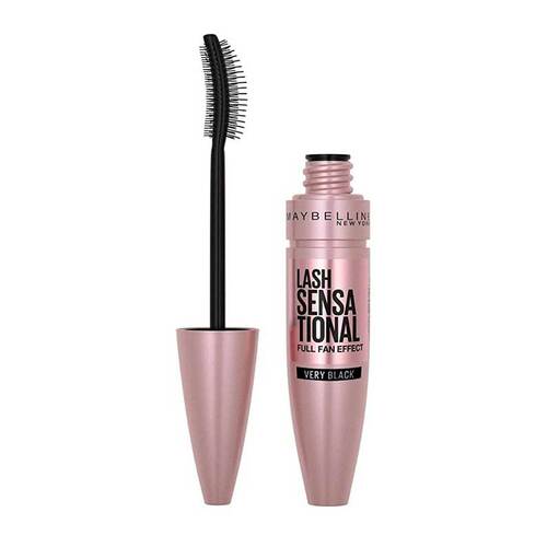 Мејбелин маскара за трепавице Lash Sensational Full Fan Effect, веома црна 9,5 мл