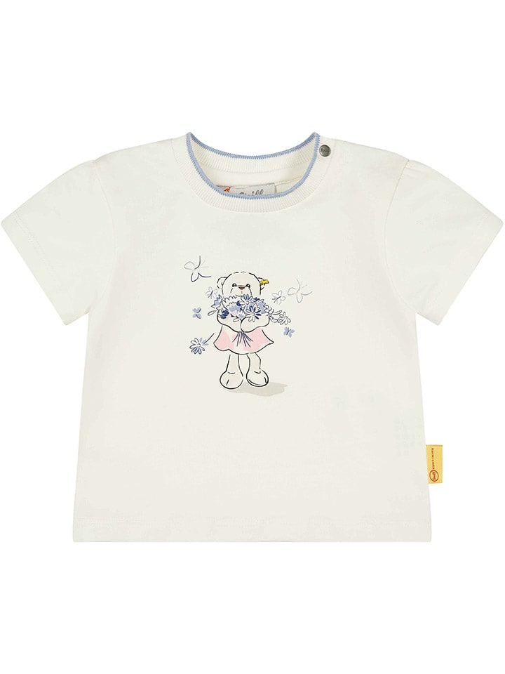 Steiff Shirt in Weiß günstig kaufen