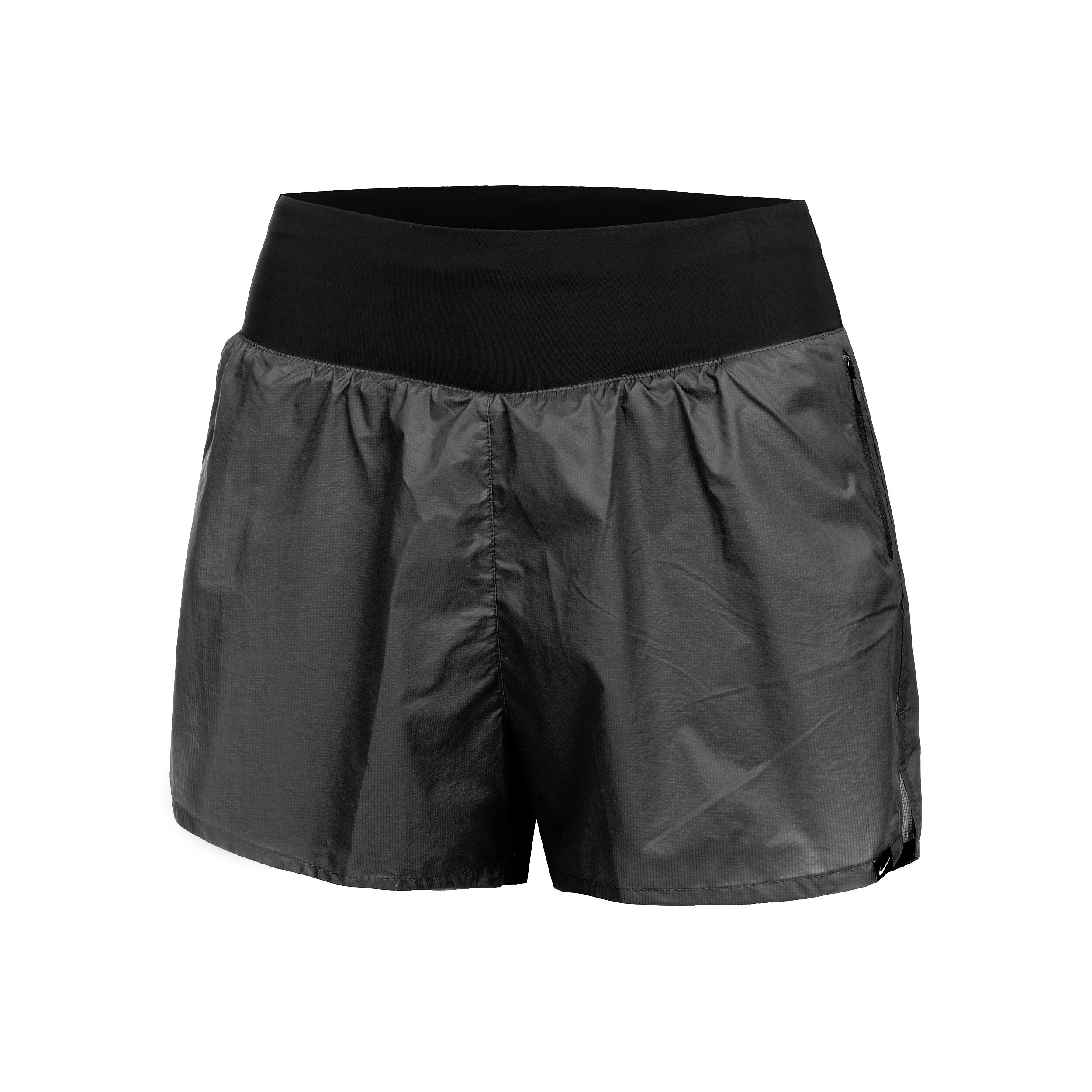 Dri-Fit Run Division Reflective Mid-Rise 3in Shorts Damen - Schwarz