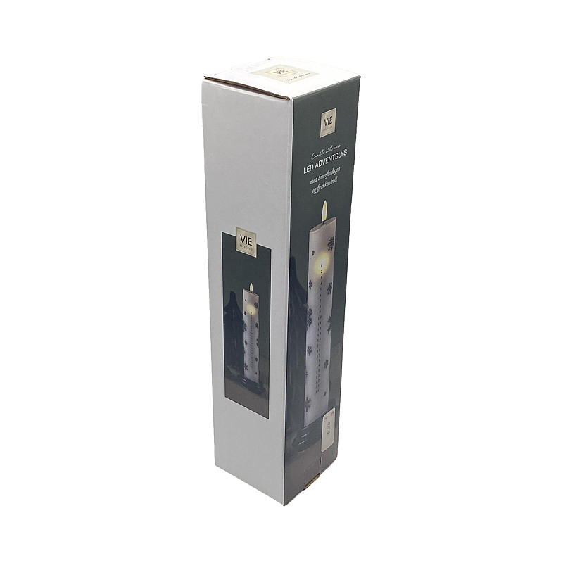 Vie Selected Adventslys 1-24 5x30 cm LED m/fjernkontroll
