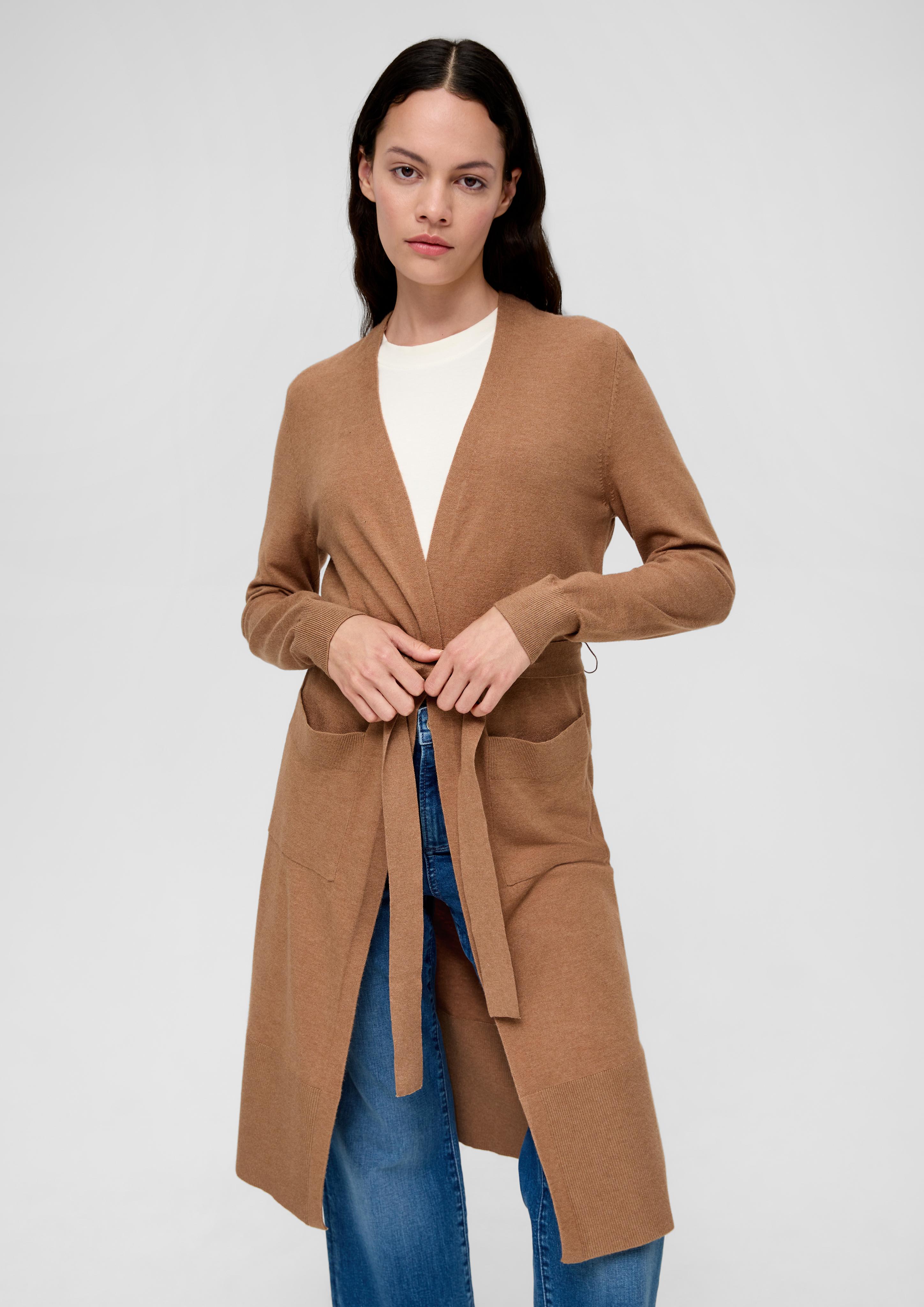 Long-Cardigan aus Viskosemix  2137211-84W5