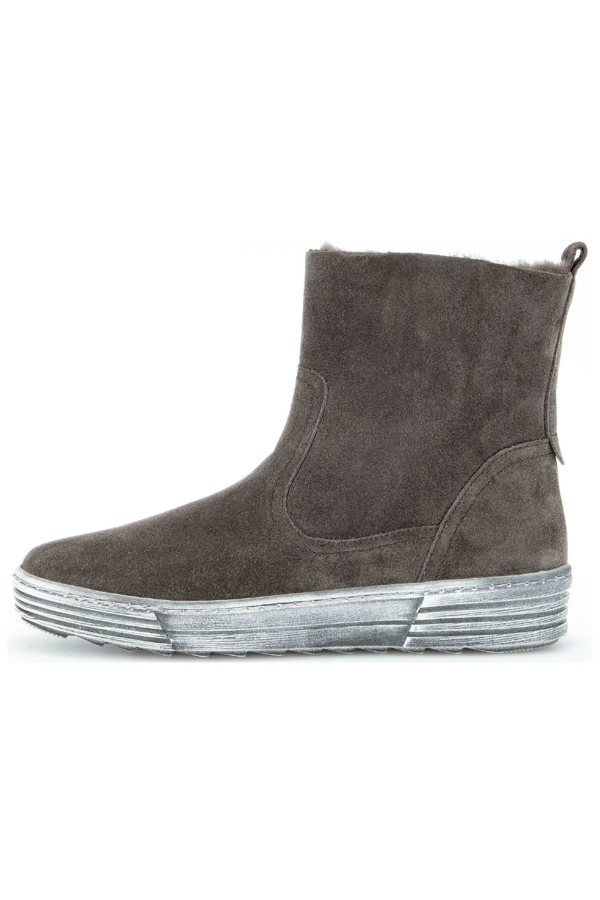 GABOR  Stiefelette - Beige - Blockabsatz