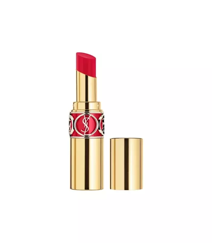 ROUGE VOLUPTÉ SHINE  Une brillance à porter. Des couleurs fraîches