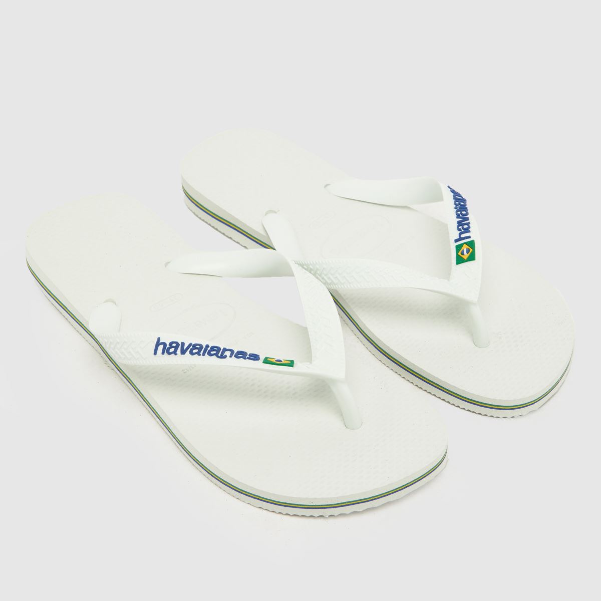 Havaianas brasil logós szandál fehér színben