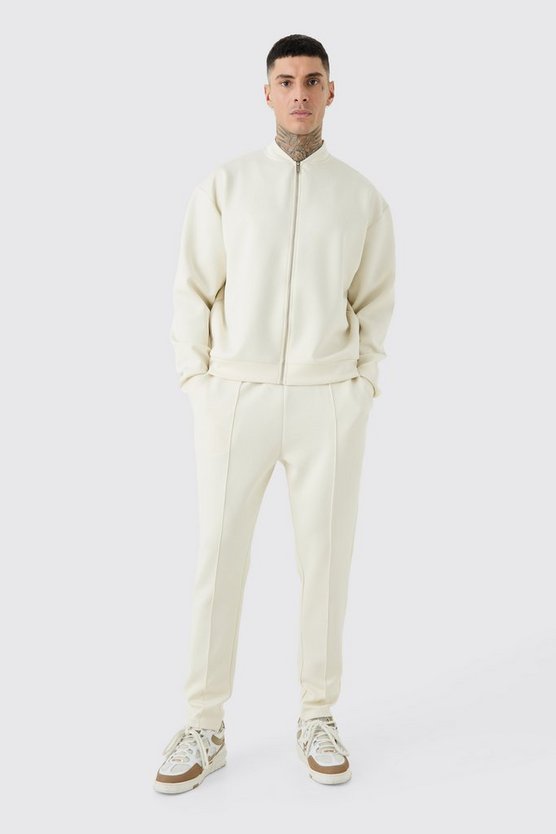 Tall kastiges Oversize Scuba Bomber-Set