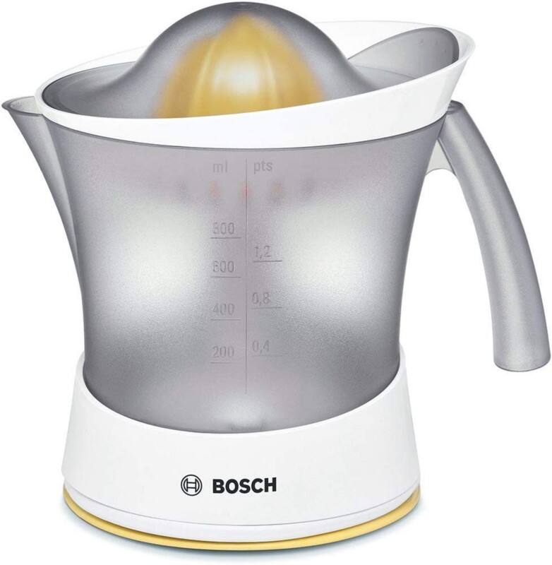 Bosch Zitruspresse 25 W Weiß, Gelb