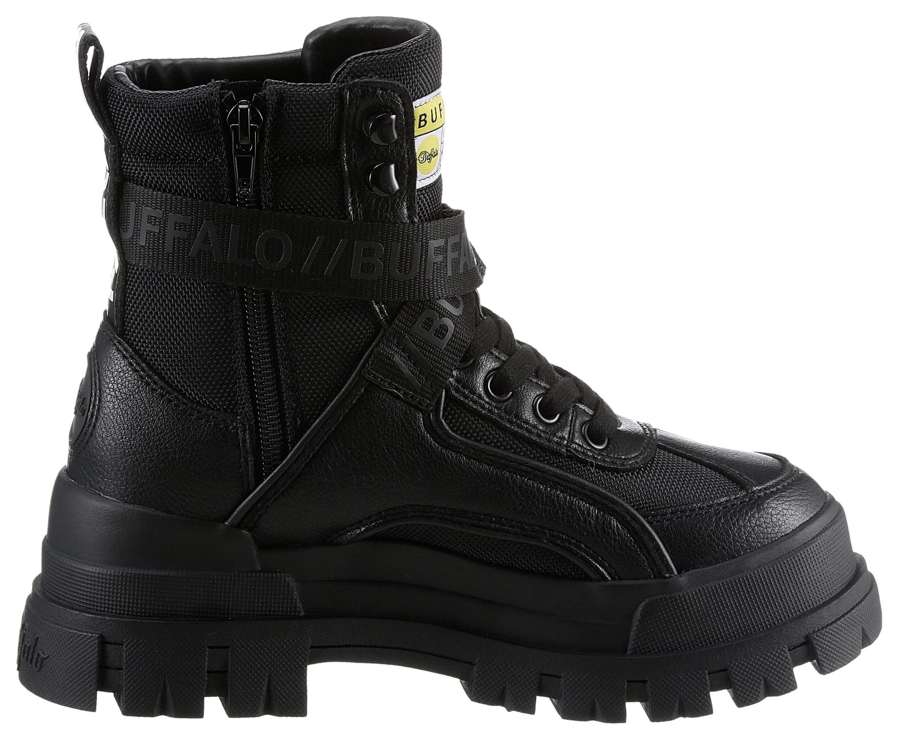 Buffalo ASPHA COM1 LACEUP MID Schnürboots mit Memory Foam Ausstattung