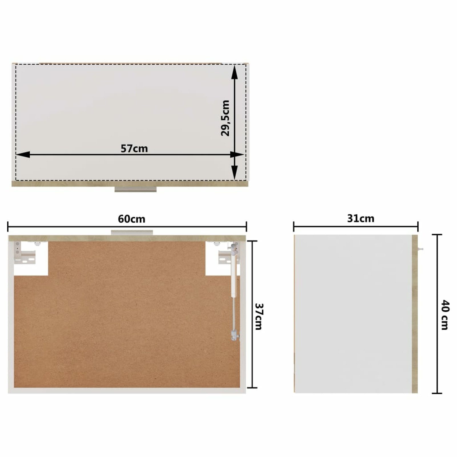 vidaXL Mehrzweckschrank