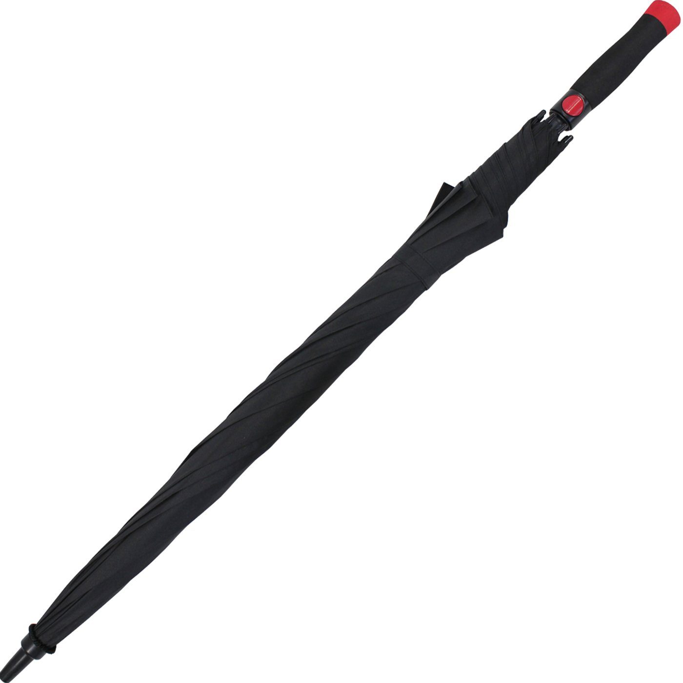 iX-brella Langregenschirm XXL Golf Fiberglas Automatik mit farbigem Gestell, einzigartig