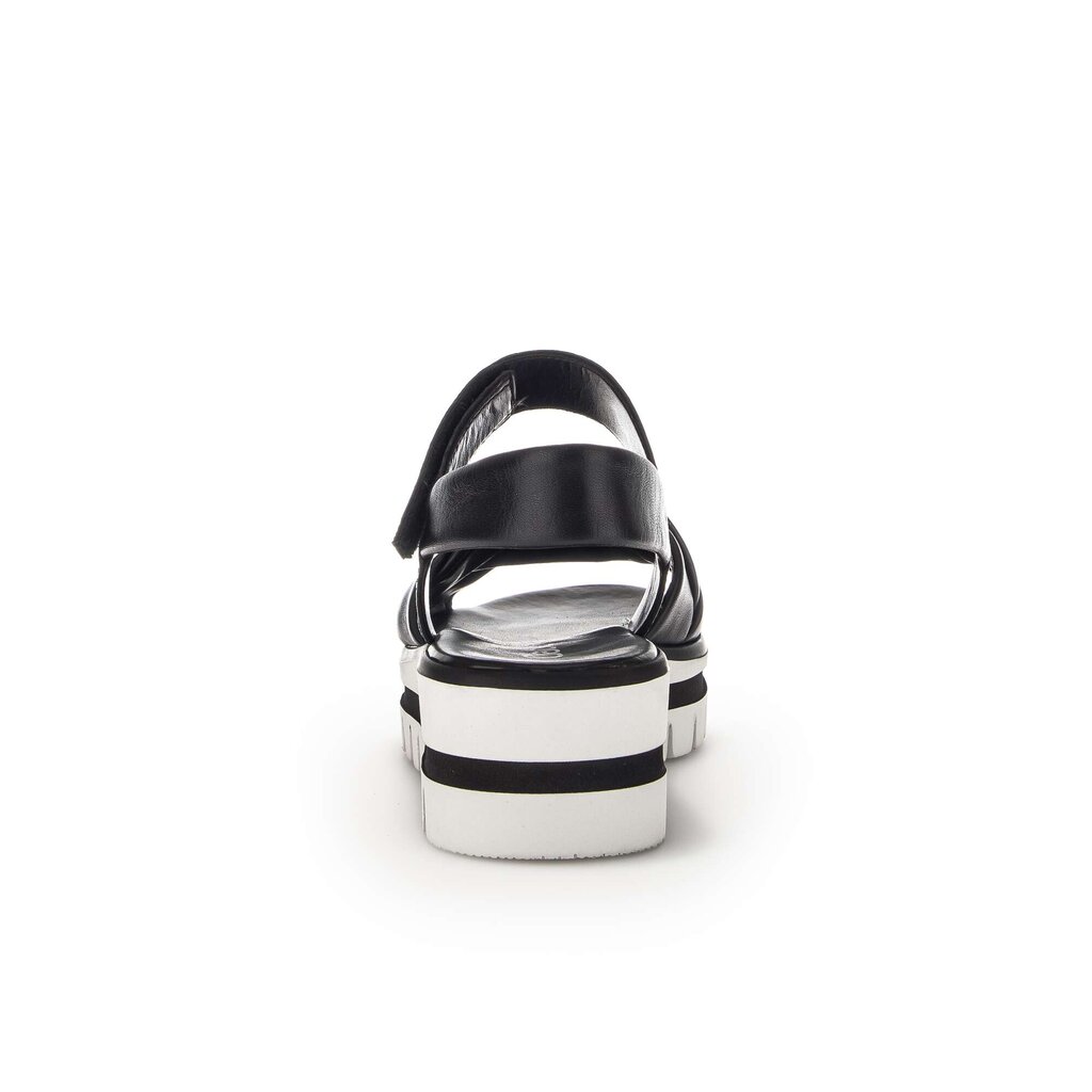 Gabor fashion Plateau Sandale schwarz