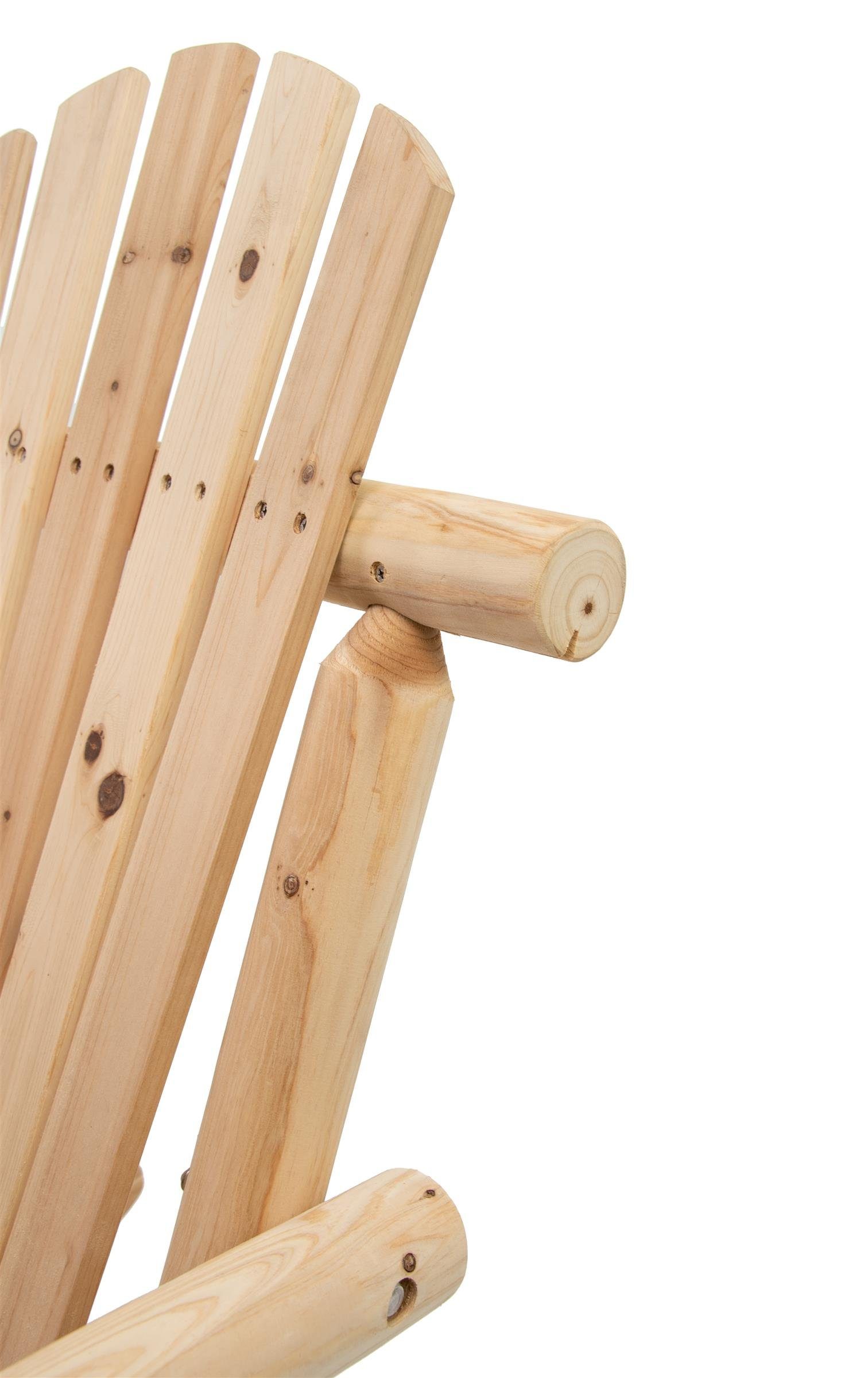 bellavista - Home&Garden® Gartensessel Schaukelstuhl Timber (Set), Schaukelstuhl