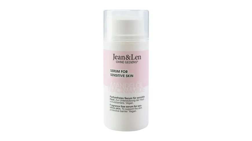Jean&Len Parfumfreies Serum Mandelöl/Niacinamide 30 ml