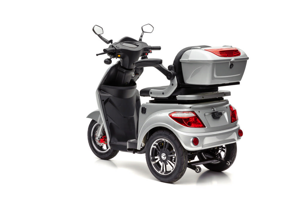 Econelo Elektro Dreiradroller S1000 Silber