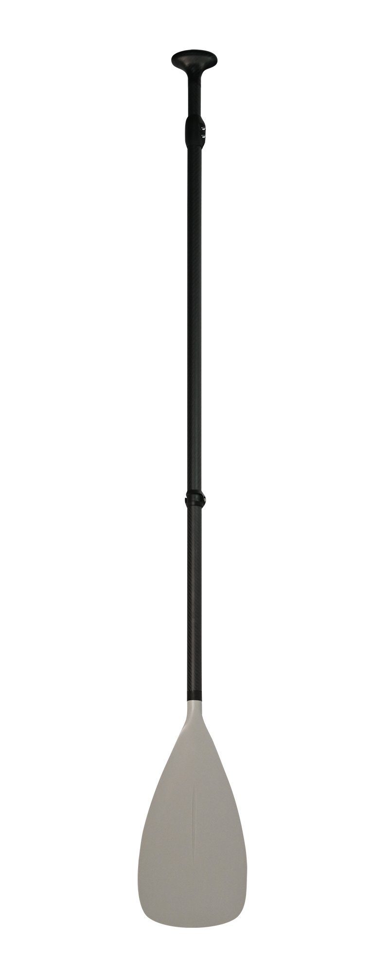 Runga-Boards Teil-Carbon Vario-Paddel schwarz/grau 3-tlg Stand Up Paddling SUP SUP-Paddel, (Runga Teil-Carbon Vario-Paddel schwarz/grau 3-tlg, 1-St)