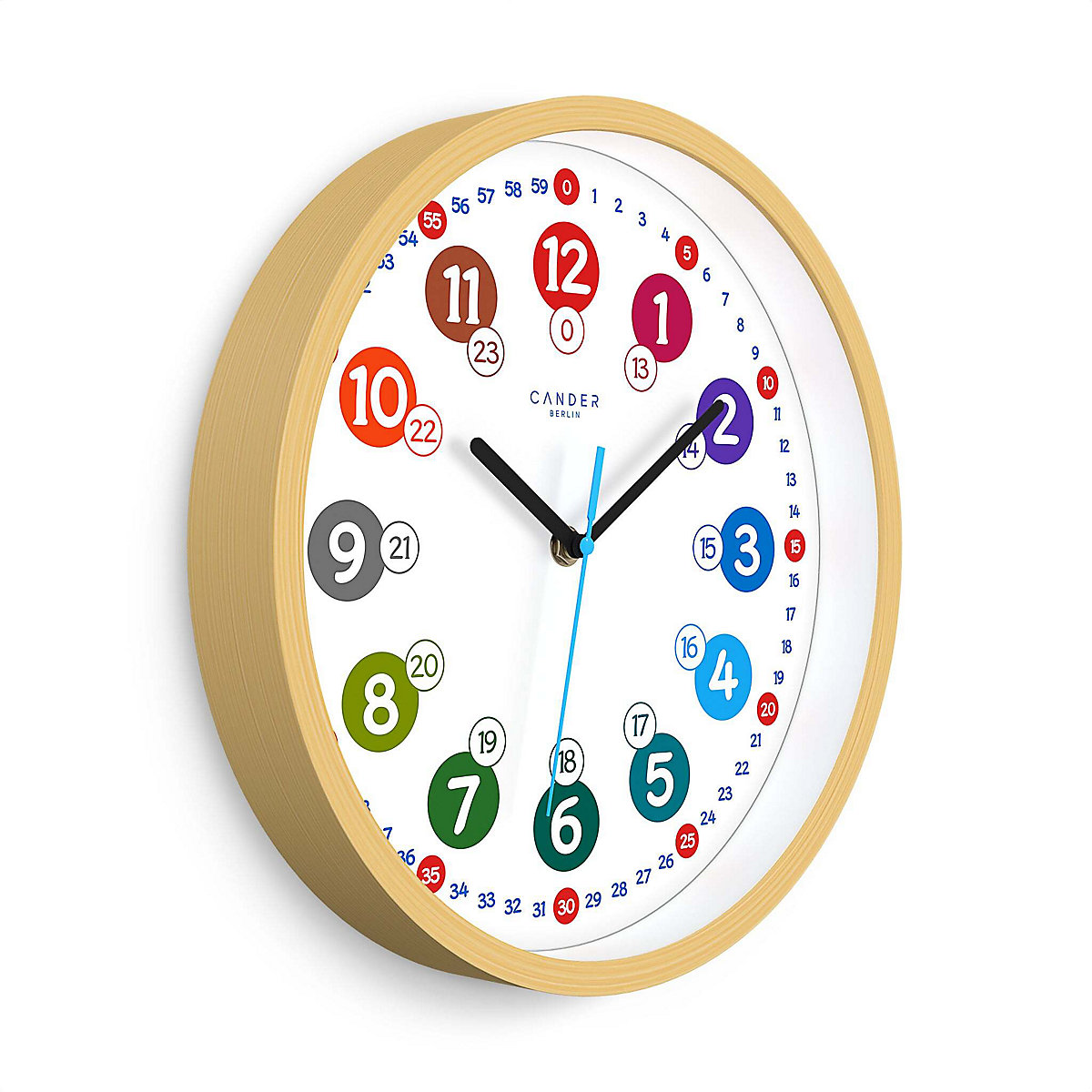 Lautlose Wanduhr