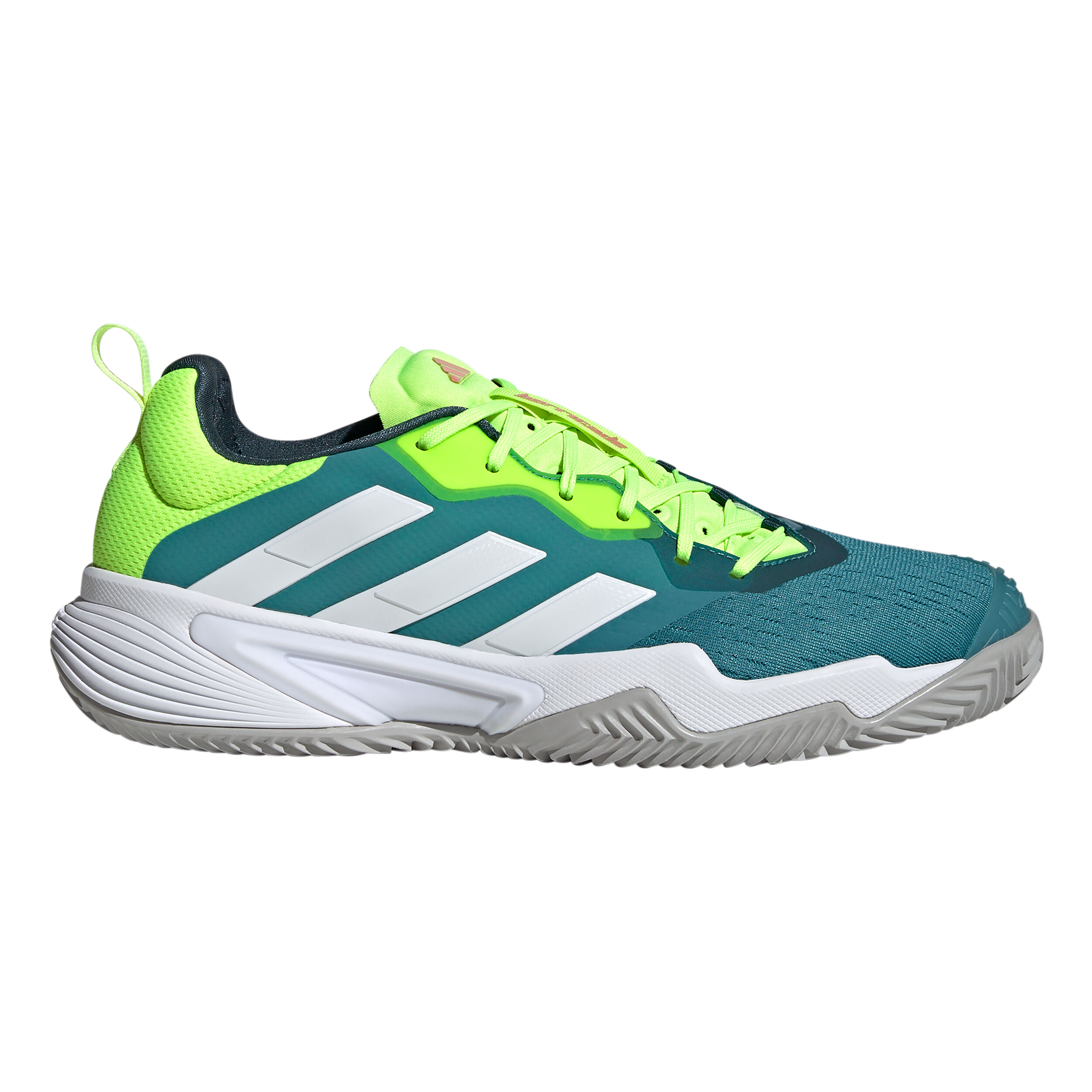 Barricade Sandplatzschuh Herren - Petrol, Neongrün