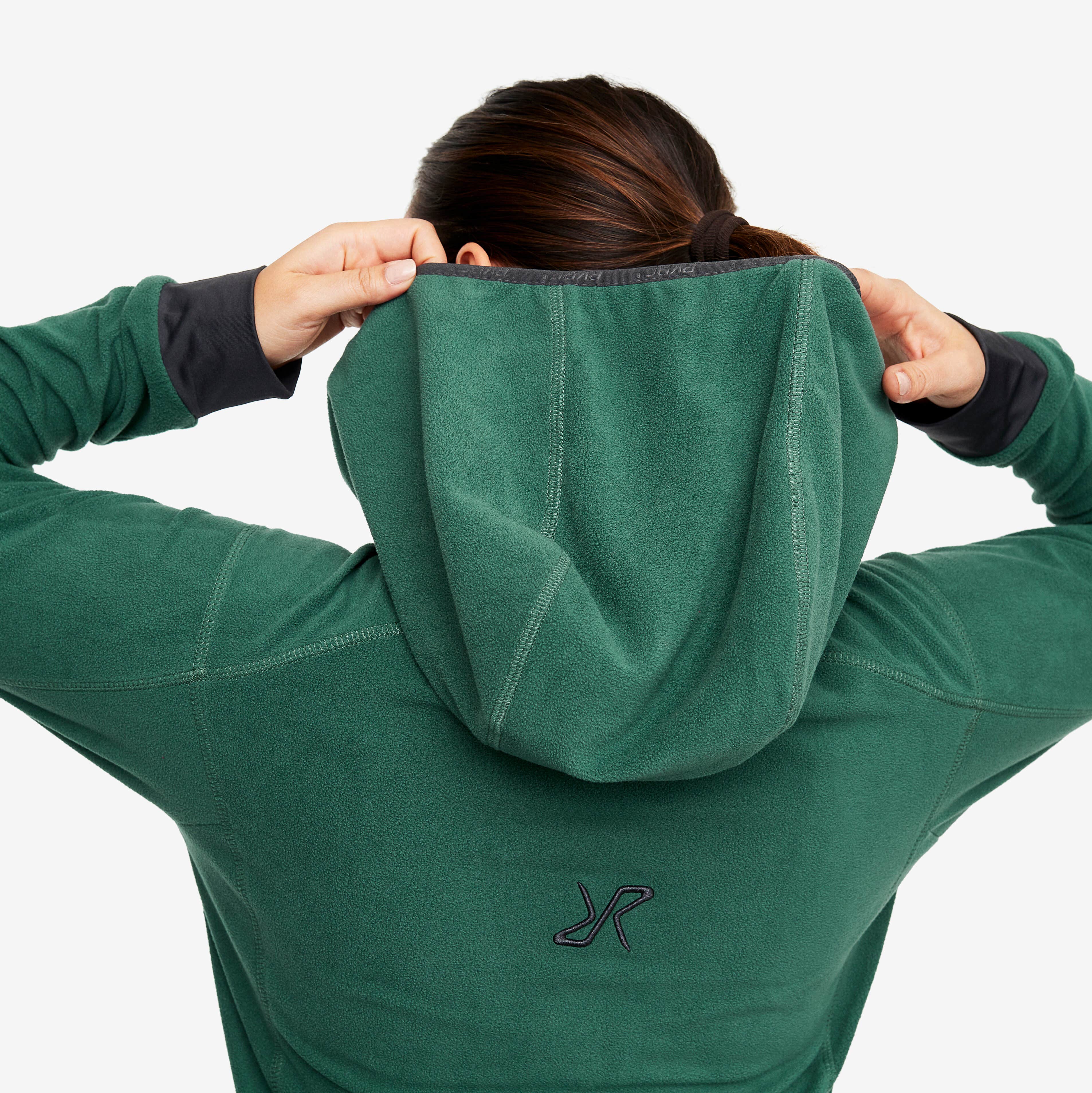 Trekker Hoodie Femme Sage Green