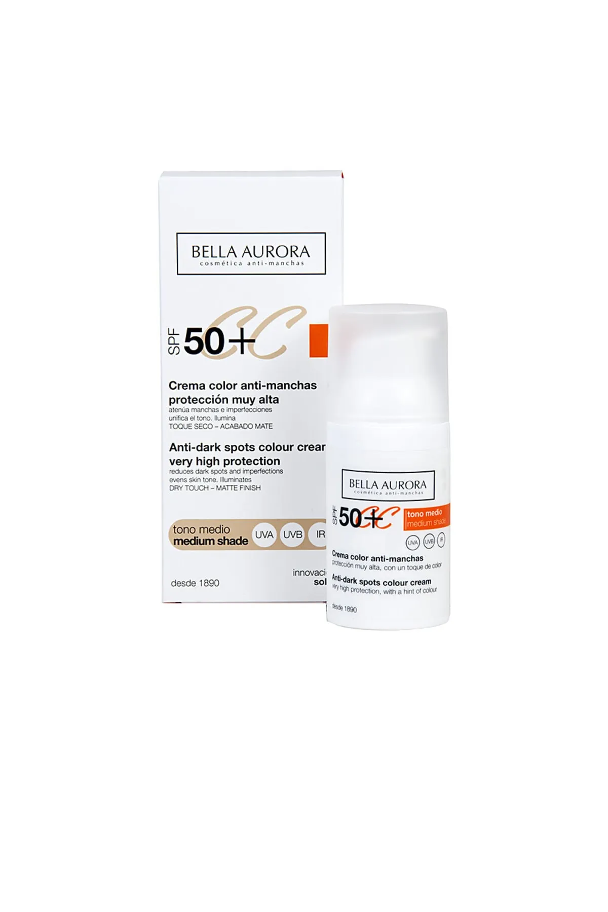 Bella Aurora  BB- und CC-Creme - Mehrfarbig - LSF >50