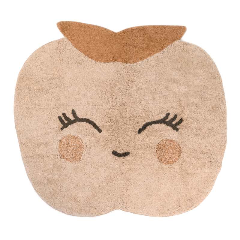 Tapis petite pomme 95x105cm CANDY APPLE