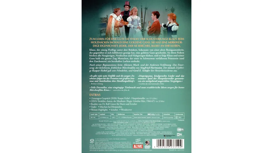 Die goldene Gans (Filmjuwelen / DEFA-Märchen)