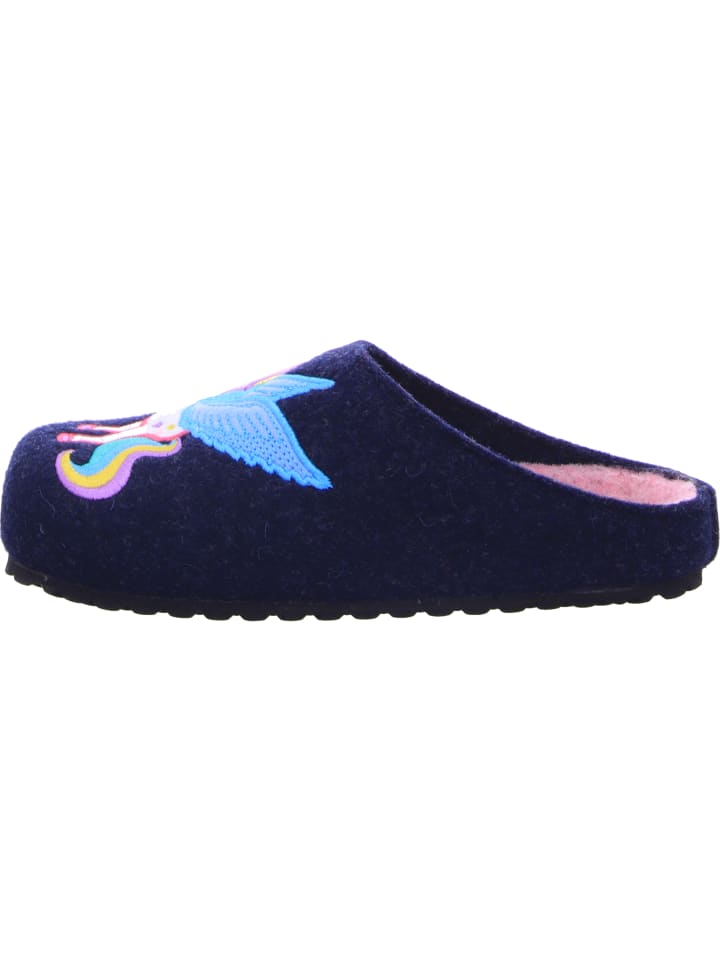 SUPERSOFT Pantoffel in blau günstig kaufen