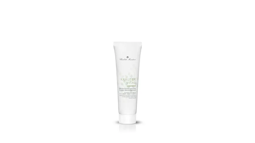 Charlotte Meentzen KRÄUTERVITAL Erfrischungsmaske Gurke-Wasserminze 30 ml