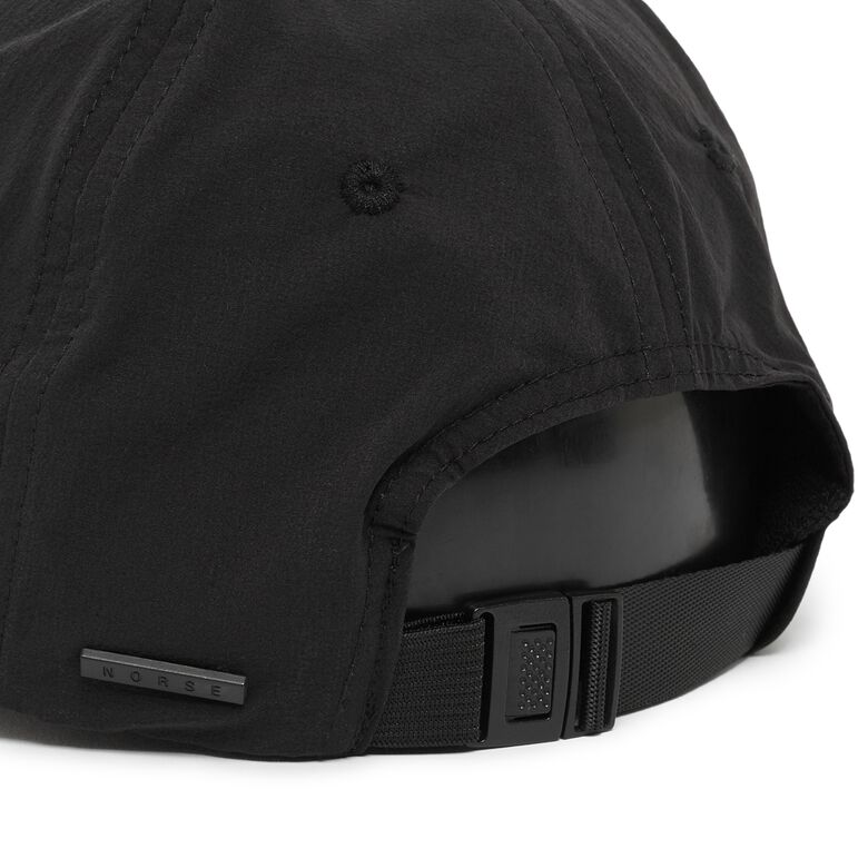 Norse Projects Travel Light Sports Cap Black