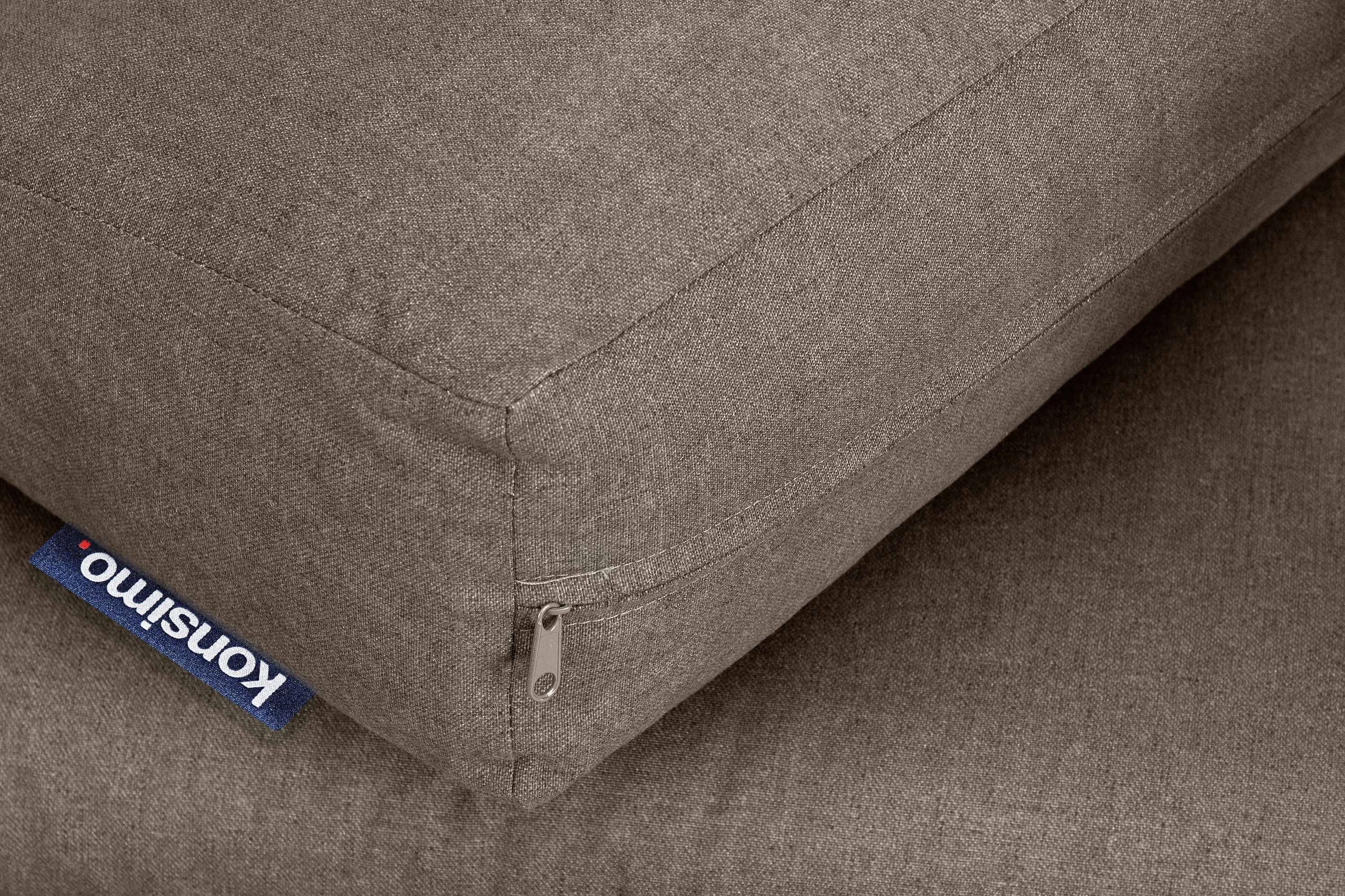 Konsimo Loungesofa TRIBO Gartensofa 2, abnehmbare Bezüge, wasser- und schmutzabweisende, pflegeleicht