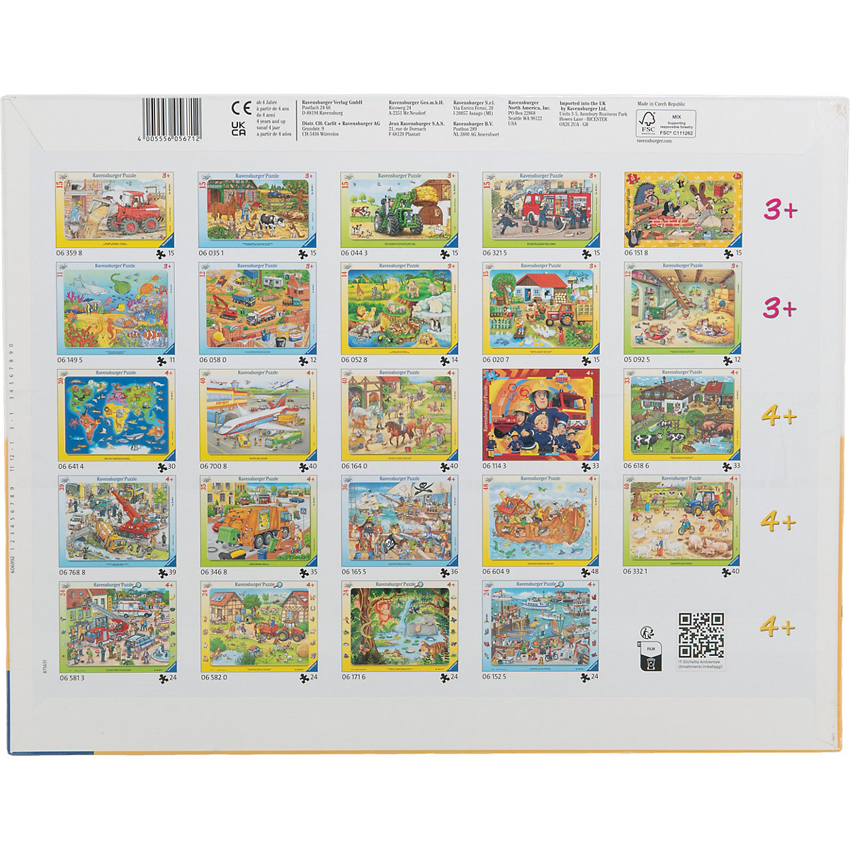 Ravensburger Kinderpuzzle 05671 - Mit Winnie Puuh die Natur entdecken - 47 Teile Teile   Rahmenpuzzle für Kinder ab 4 Jahren