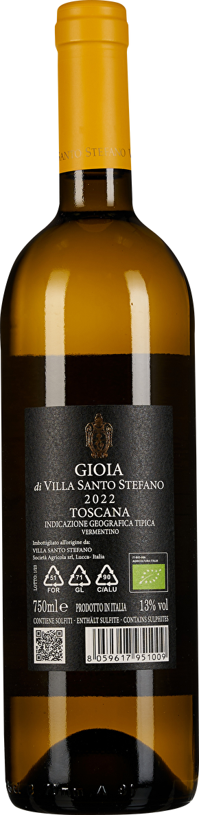 Villa Santo Stefano Vermentino Gioia 2022