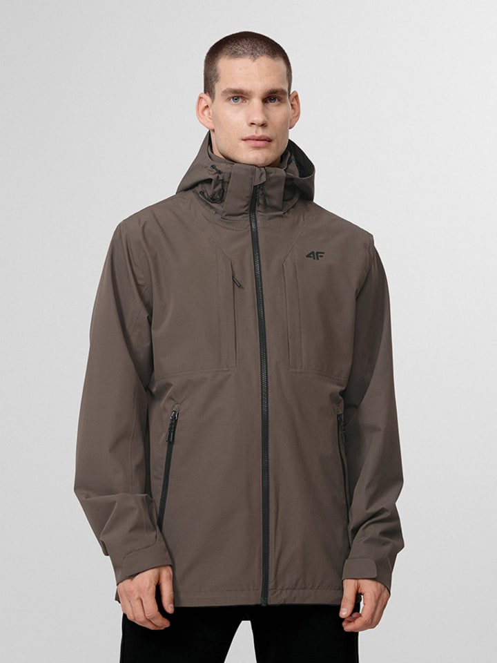 4F Funktionsjacke in Braun günstig kaufen