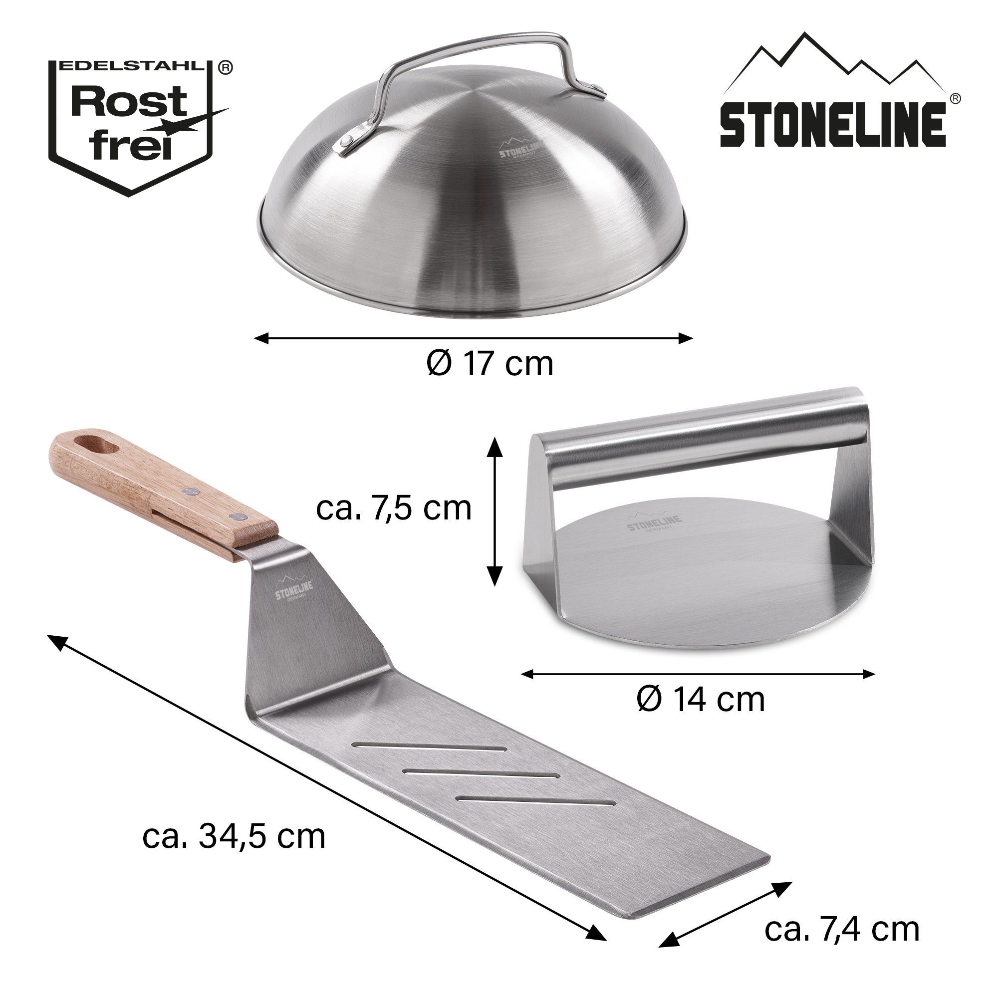STONELINE Burgerpresse