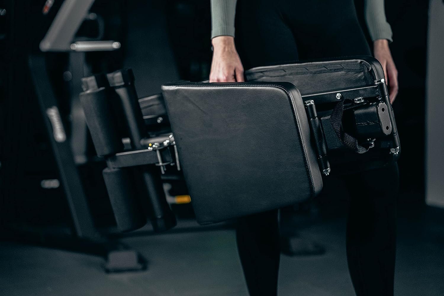 Fjoerdesports Hantelbank Verstellbare multifunktionale Hantelbank mit Polsterung, (Krafttrainignsbank mit Polsterung zusammenklappbar,Trainingsbank mit Polsterung, Krafttrainingsbank, Bankdrücken, Fitness, Workout, Krafttraining, Hanteltraining, Lieg