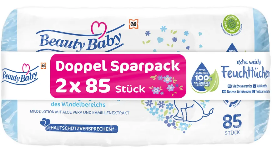 Beauty Baby Extra Weiche Feuchttücher