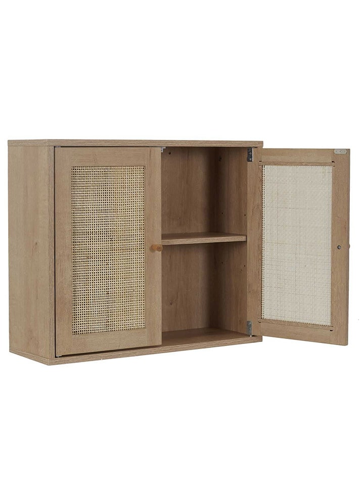 Ethnical Life Wandschrank in Hellbraun - (B)60 x (H)50 x (T)20 cm günstig kaufen onesize