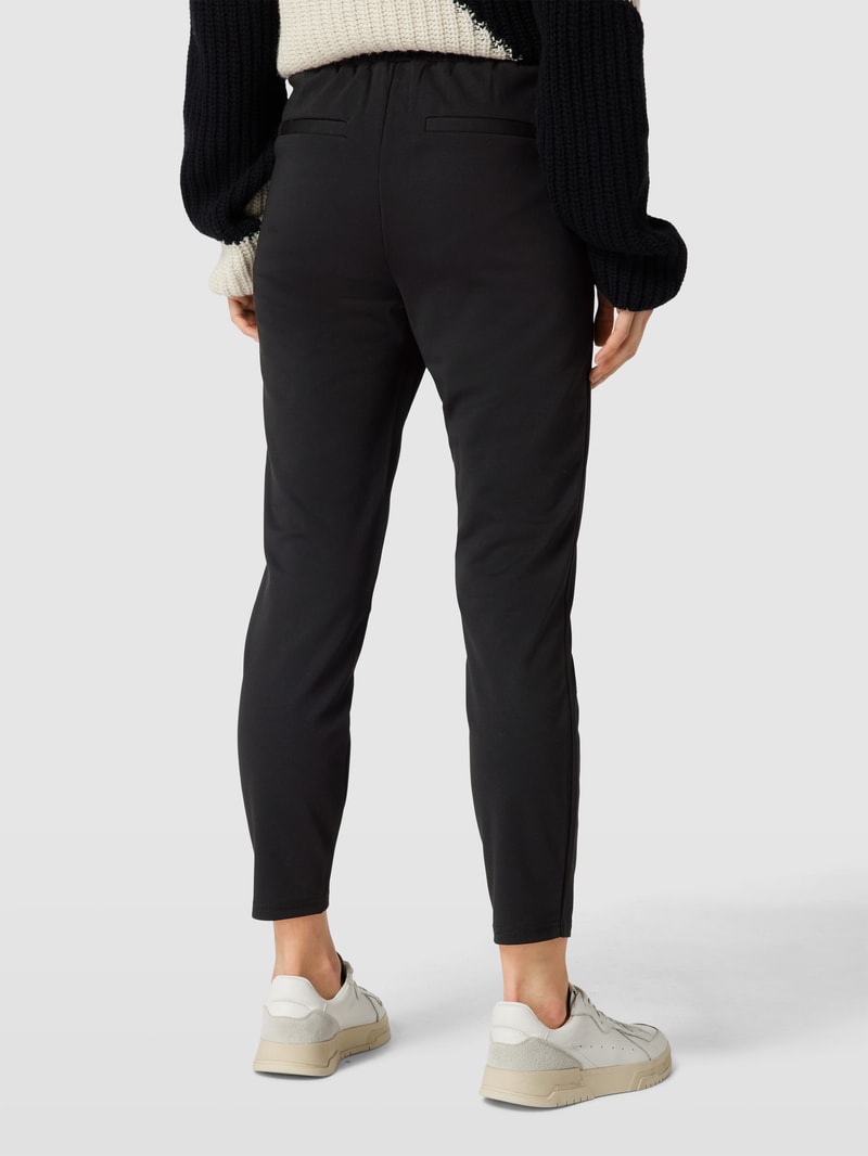Sweatpants mit Ziernähten Modell 'RIZET' in schwarz